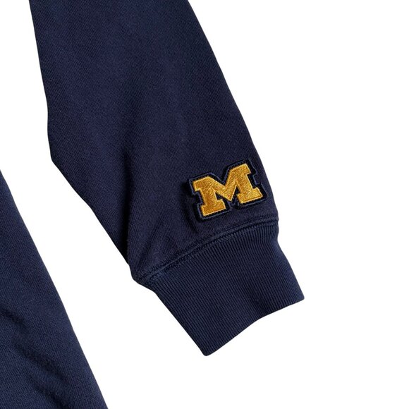 Pink by Victoria's Secret University of Michigan M GO BLUE Sweatshirt - Size XS - Picture 8 of 9